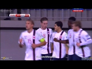 Азербайджан - Норвегия 0:1 видео